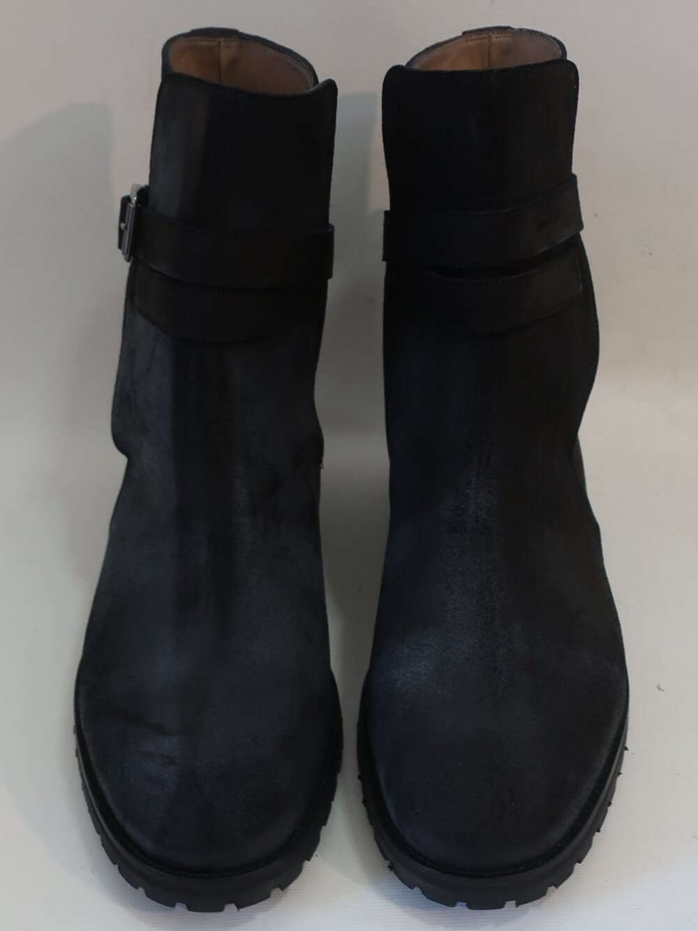 Mens NWOT Manolo Blahnik Sulgambo Black Boots 10.5